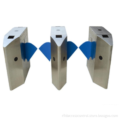 Retractable Flap Barrier / Flap Turnstile / Flap Gate for Access Control (YET-Y512)